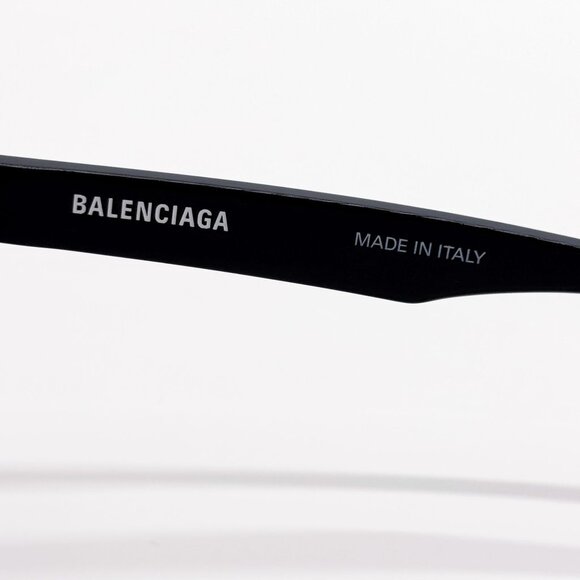 NEW BALENCIAGA EYEGLASSES BB0131O 001 ROUND OVAL BLACK WOMEN EYEWEAR BALENCIAGA - Picture 7 of 9